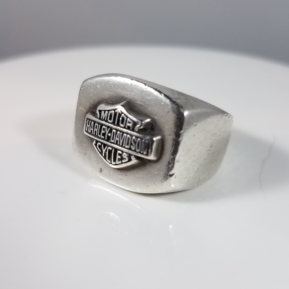 Genuine Harley-Davidson Sterling Silver Ring 8